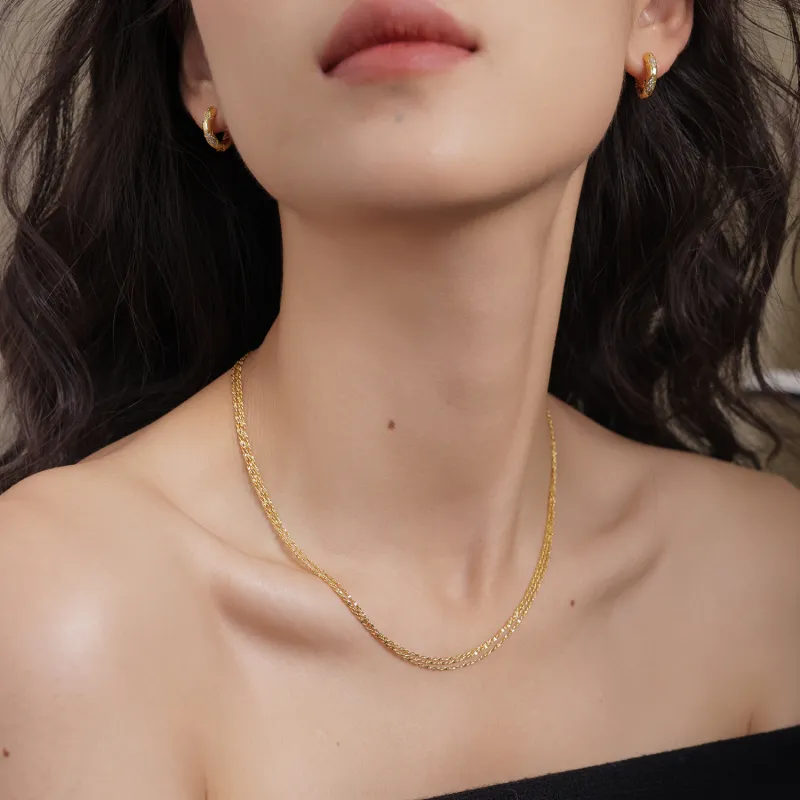 Arsis Copper Alloy Necklaces Unisex-7