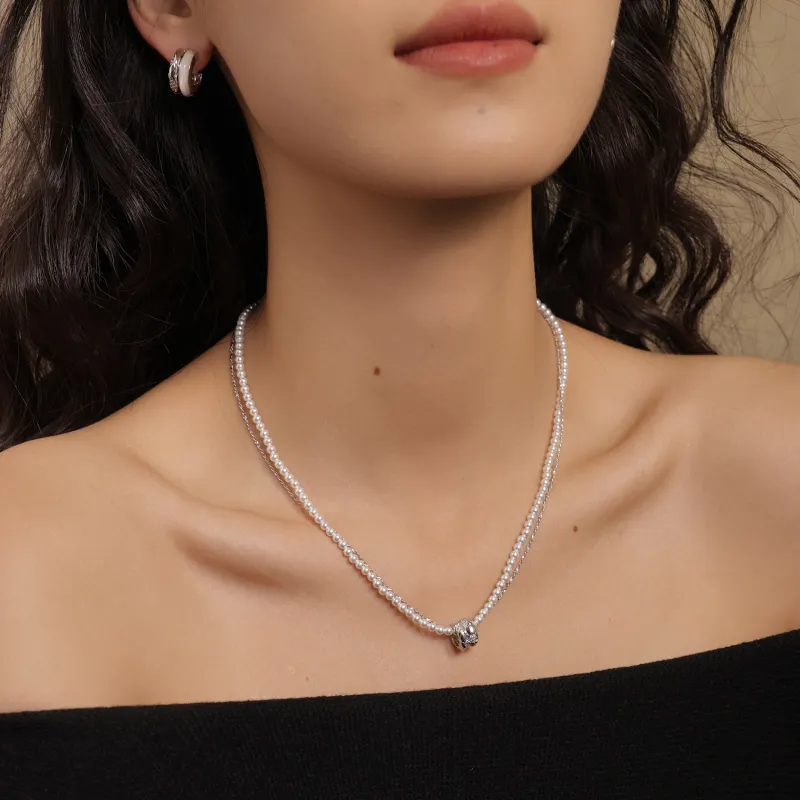 Arsis Copper Alloy Necklaces Unisex Gold/Silver-2