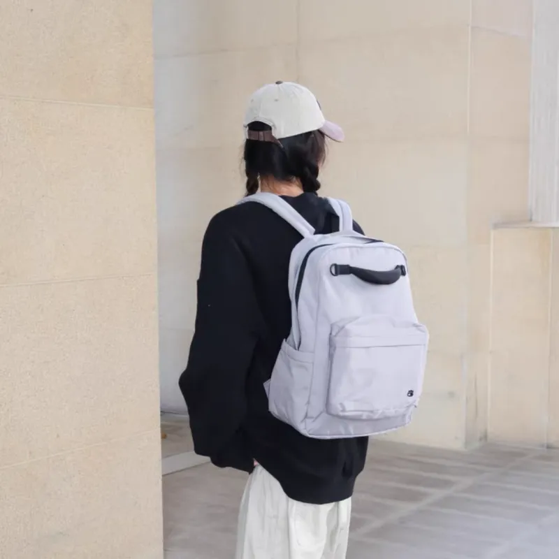 Bromen Fabric Laptop Bag Backpack Regular Unisex Multiple Colors-3