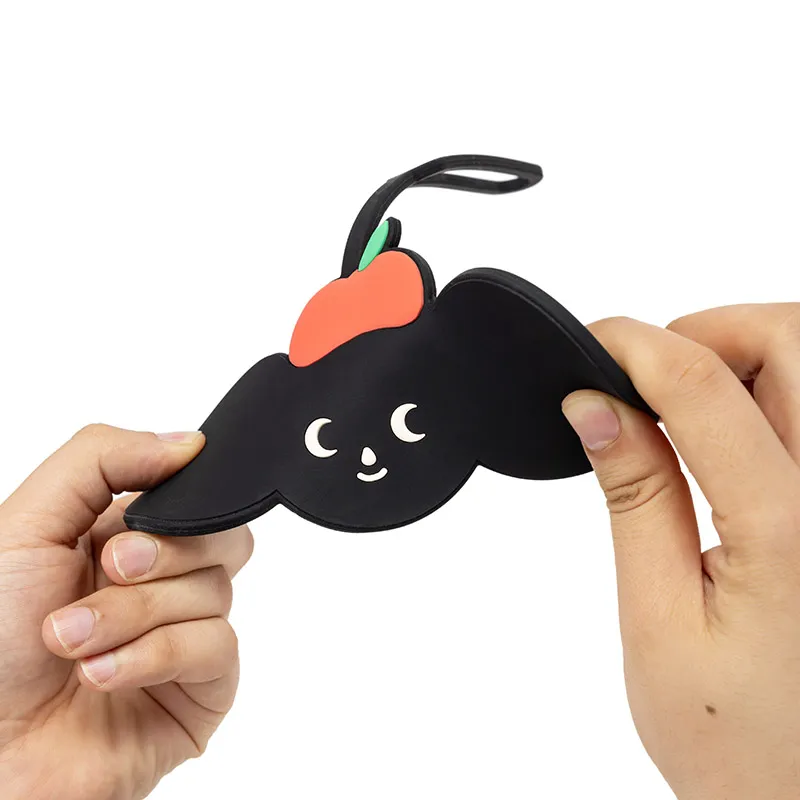 Bromen TYAKASHA Collaboration Silicone Material Luggage Tag Black Oring-5