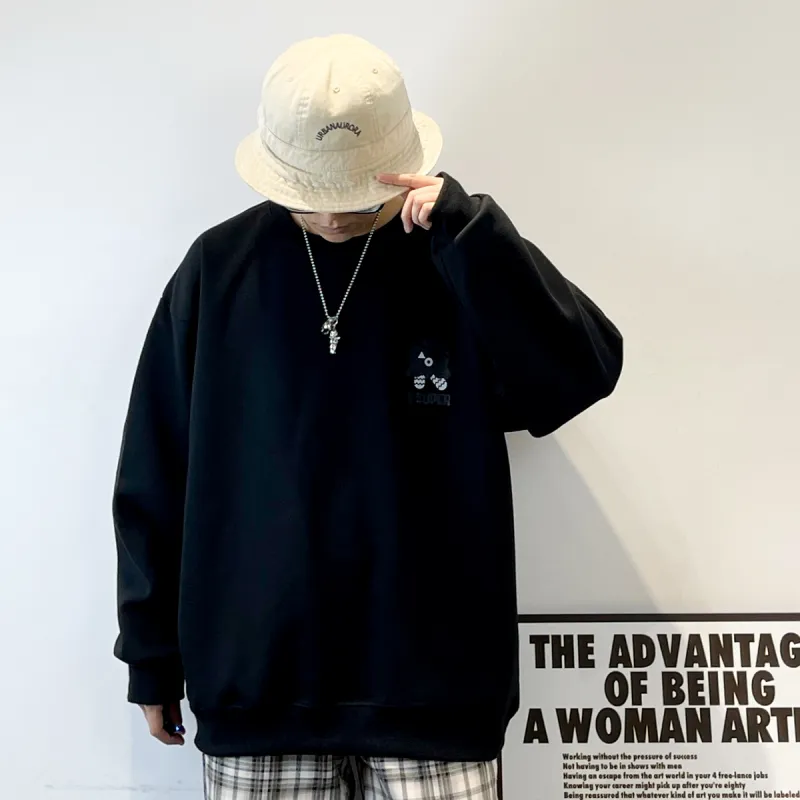 R.super X Monster Letter Co branded Series Sweatshirts Unisex-3