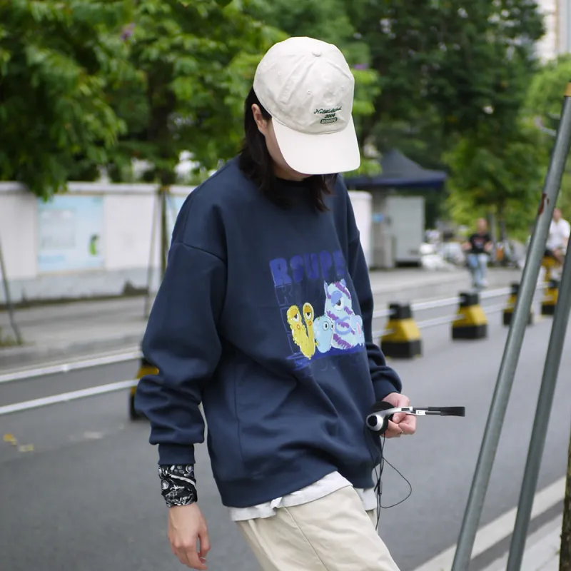 R.super X Monster Letter Co branded Series Sweatshirts Unisex-22