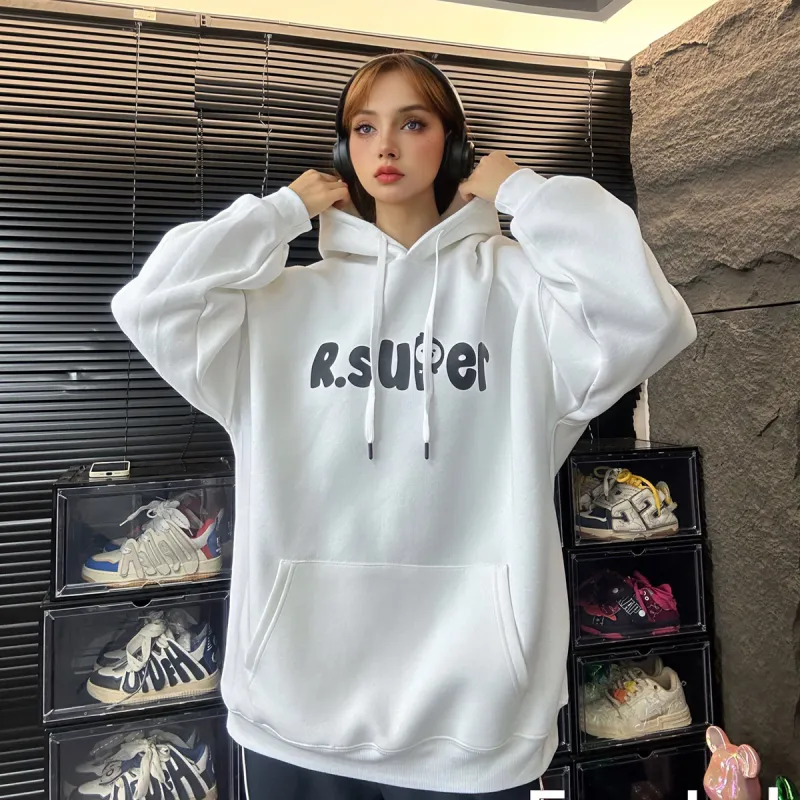 R.super x Monster Letter Sweatshirt Unisex-10