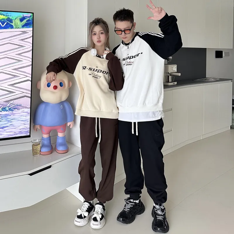 R.super Sweatshirt Sets Unisex-7