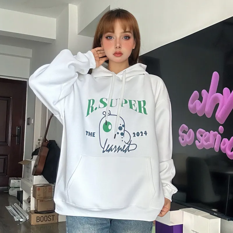 R.super X Monster Letter Co branded Series Sweatshirts Unisex-9