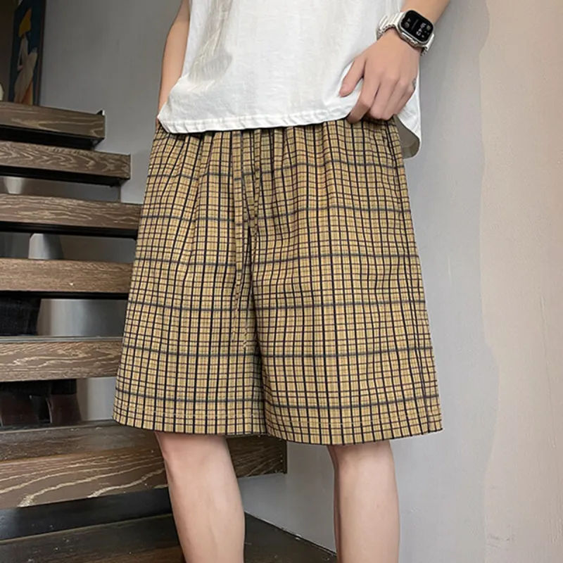 R.super Casual Shorts Unisex Khaki-3