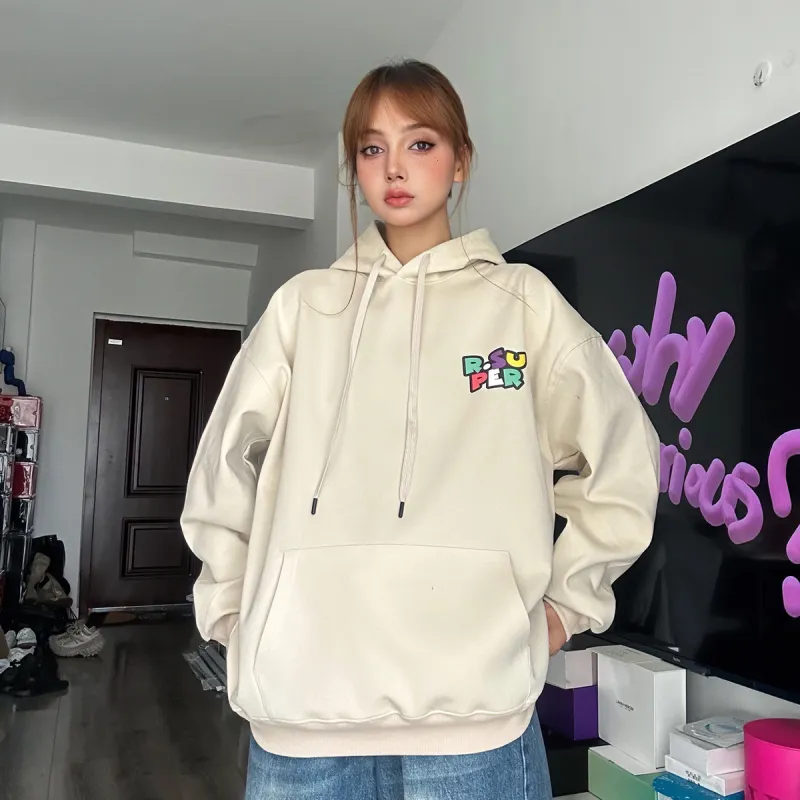 R.super X Monster Letter Co branded Series Sweatshirts Unisex-17