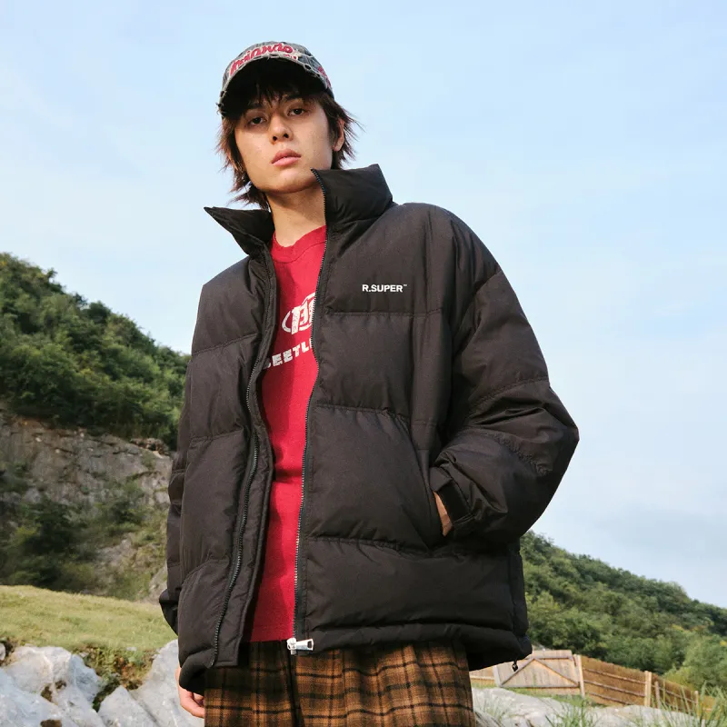 R.super Down Jacket Unisex Black-4