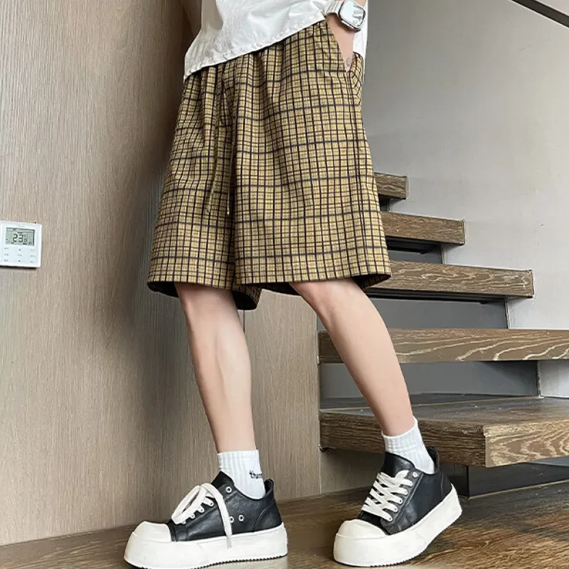 R.super Casual Shorts Unisex Khaki-4