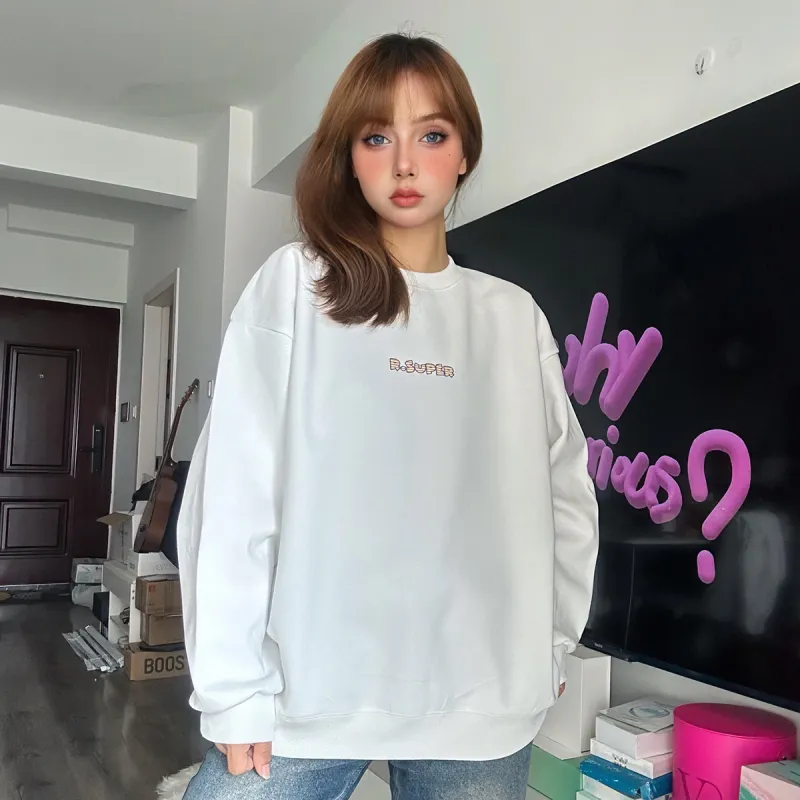 R.super X Monster Letter Co branded Series Sweatshirts Unisex-9