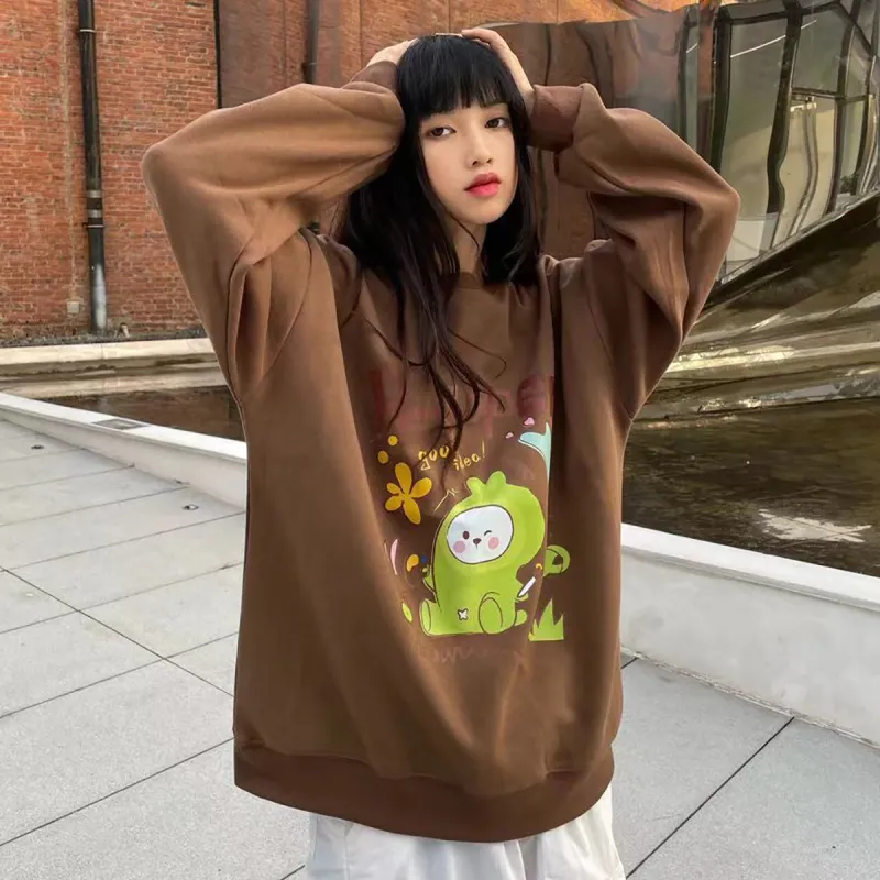 R.super X Monster Letter Co branded Series Sweatshirts Unisex-17