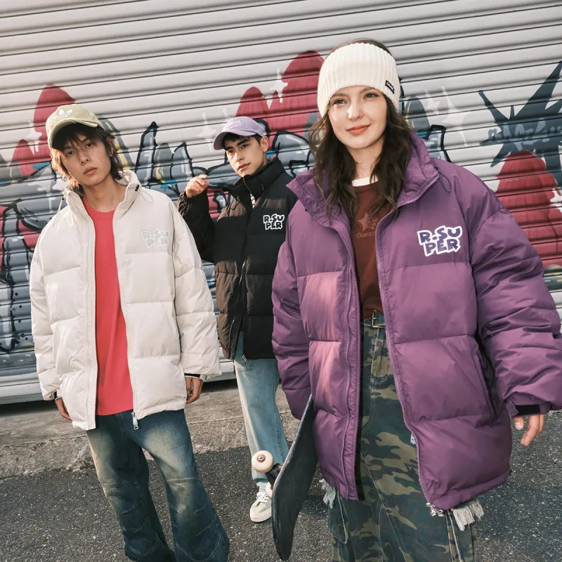 R.super Puffer Jackets Unisex-14