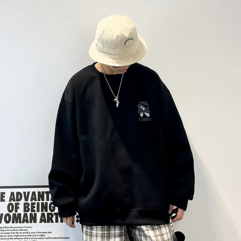 R.super X Monster Letter Co branded Series Sweatshirts Unisex-2