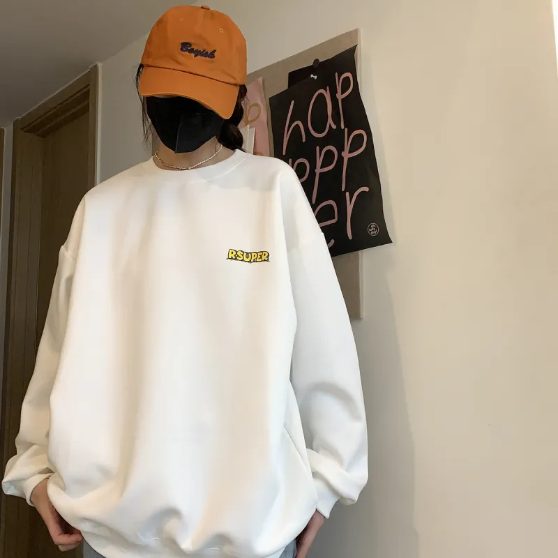 R.super X Monster Letter Co branded Series Sweatshirts Unisex-10