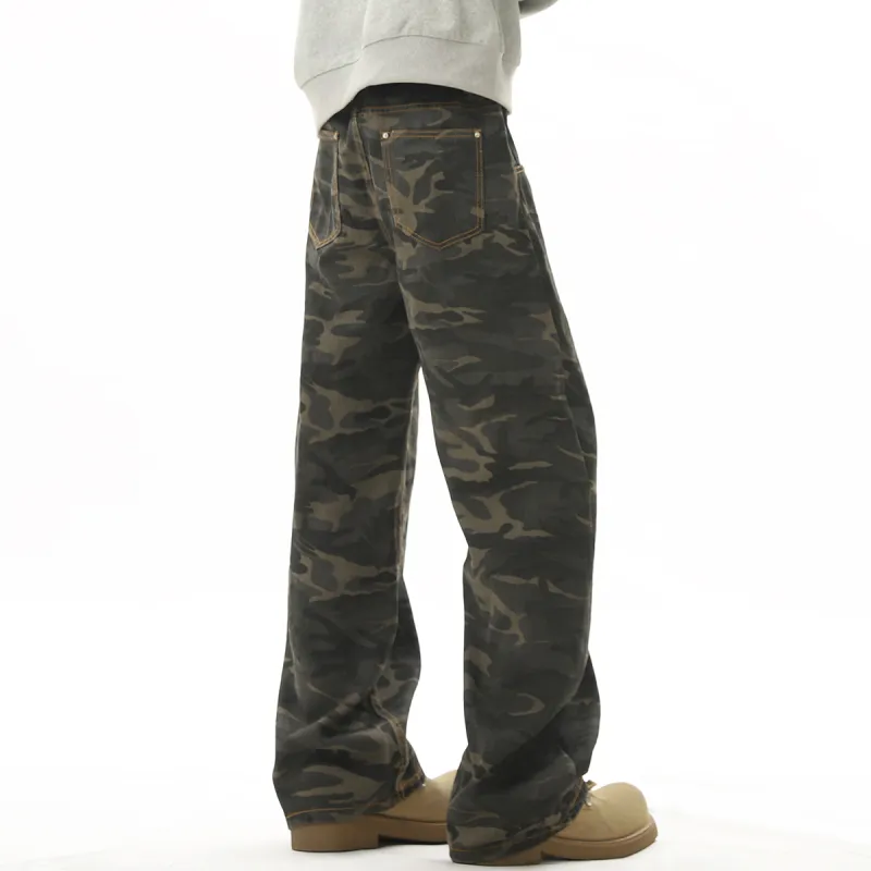 R.super Jeans Unisex Army Green-6
