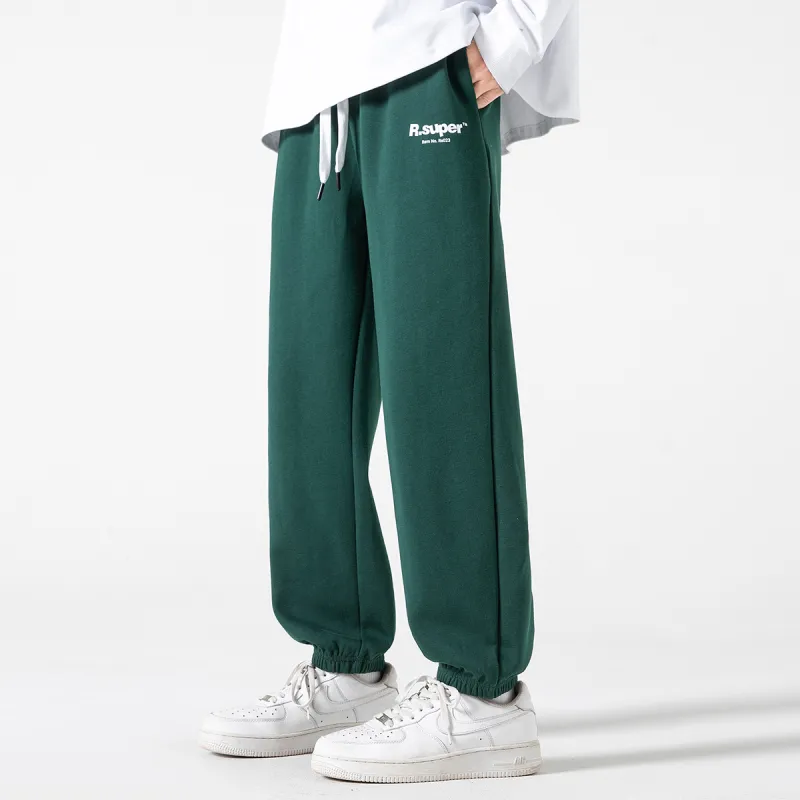 R.super Knitted Sweatpants Unisex-14