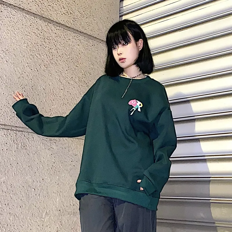 R.super X Monster Letter Co branded Series Sweatshirts Unisex-17