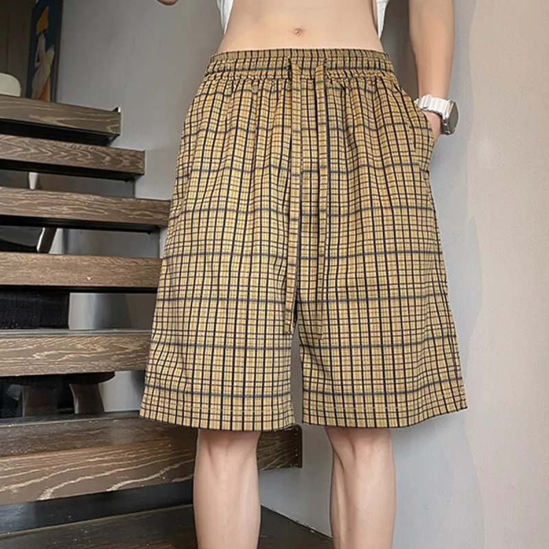 R.super Casual Shorts Unisex Khaki-1