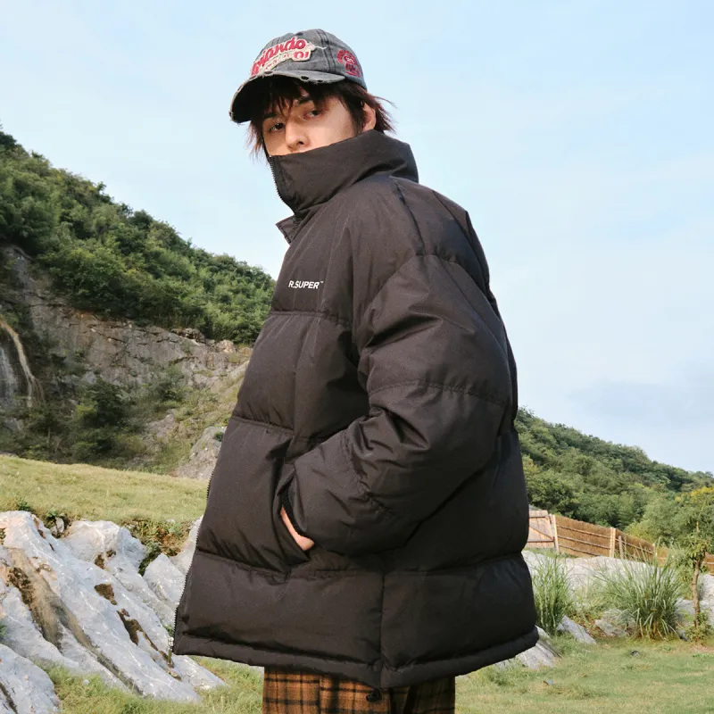 R.super Down Jacket Unisex Black-6