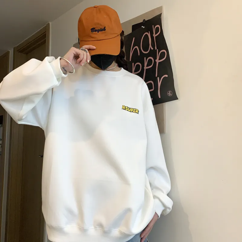 R.super X Monster Letter Co branded Series Sweatshirts Unisex-8