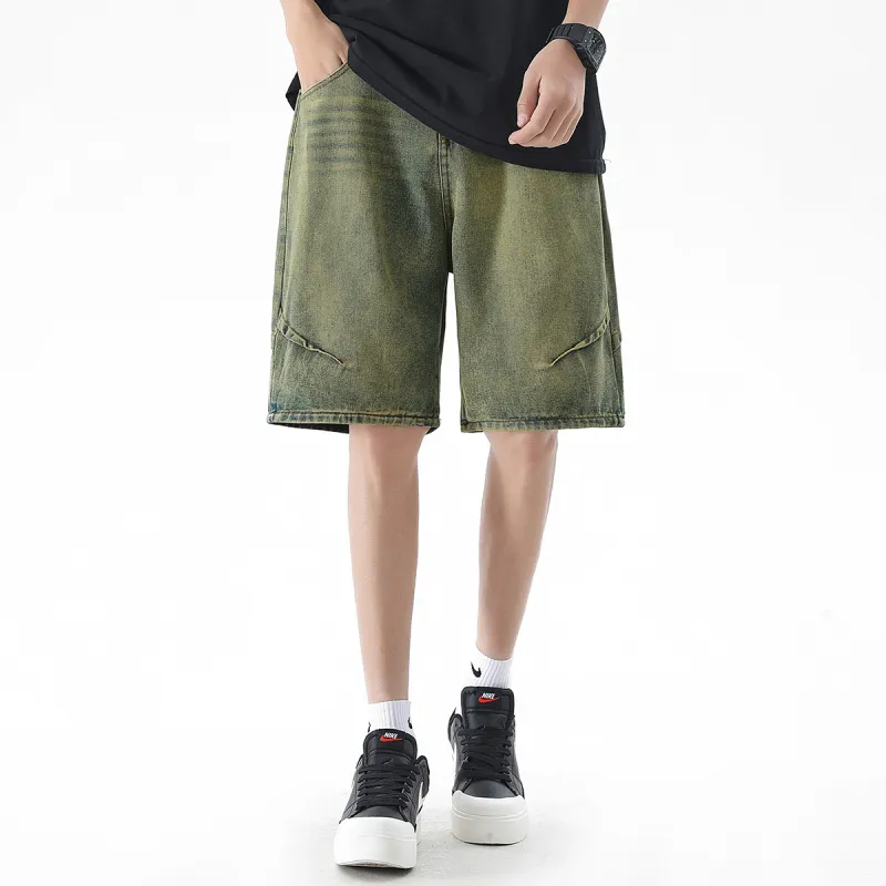 R.super SS24 Denim Shorts Unisex-2