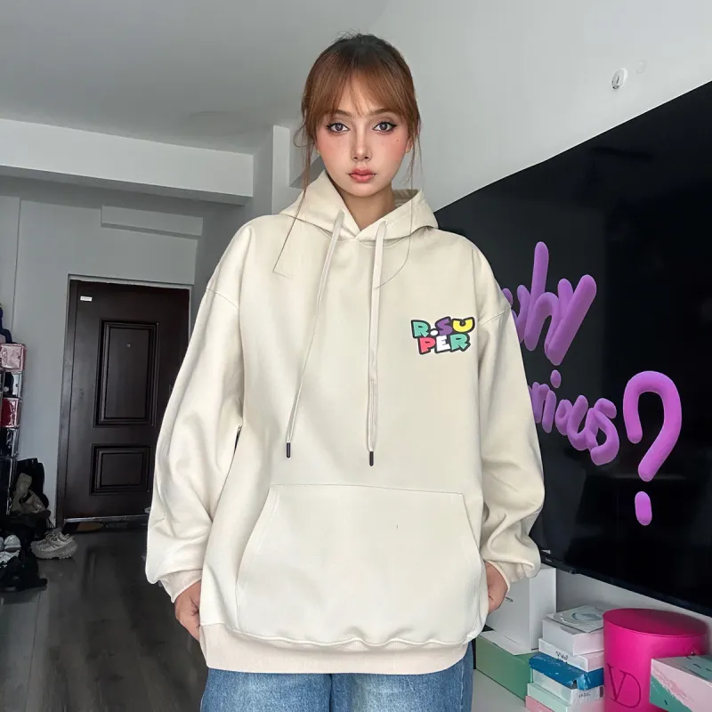 R.super X Monster Letter Co branded Series Sweatshirts Unisex-19