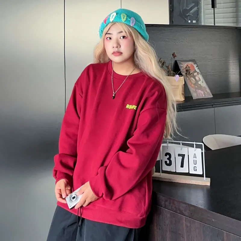 R.super X Monster Letter Co branded Series Sweatshirts Unisex-20