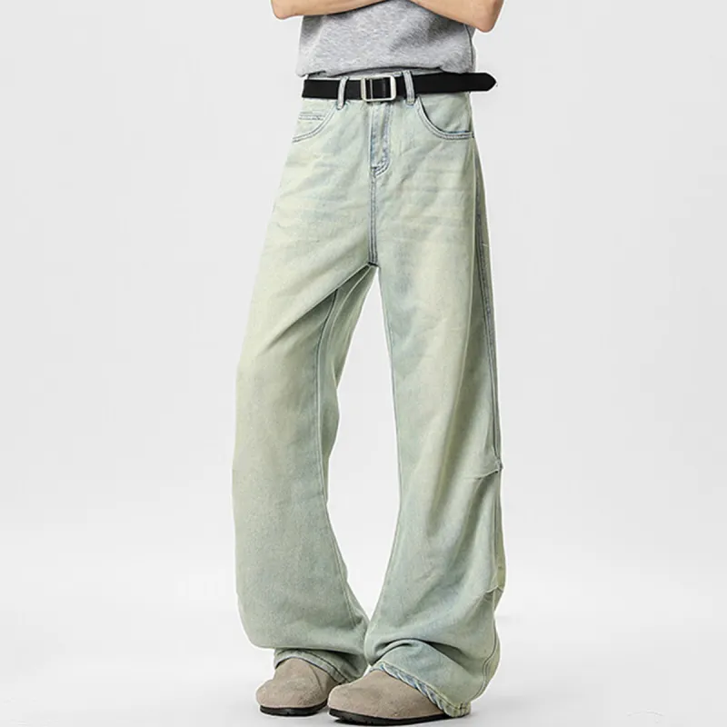 R.super Jeans Unisex Yellow Mud-3