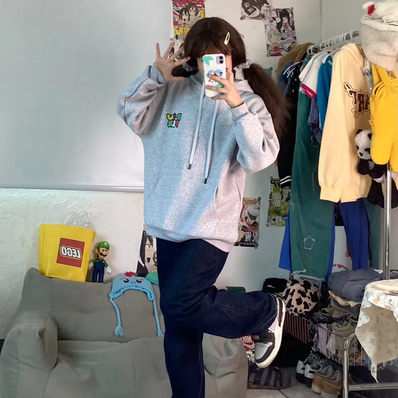 R.super X Monster Letter Co branded Series Sweatshirts Unisex-14