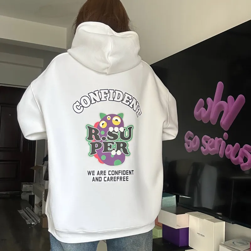 R.super X Monster Letter Co branded Series Sweatshirts Unisex-9