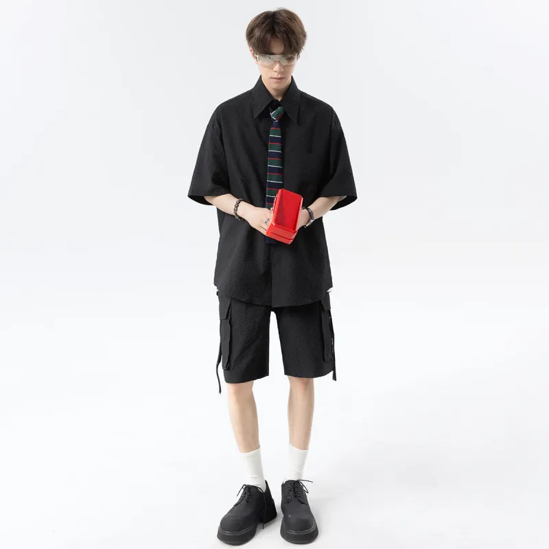 R.super Shirt Matching Set Unisex-3