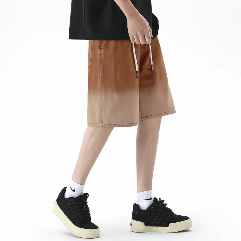 R.super Denim Shorts Unisex-10