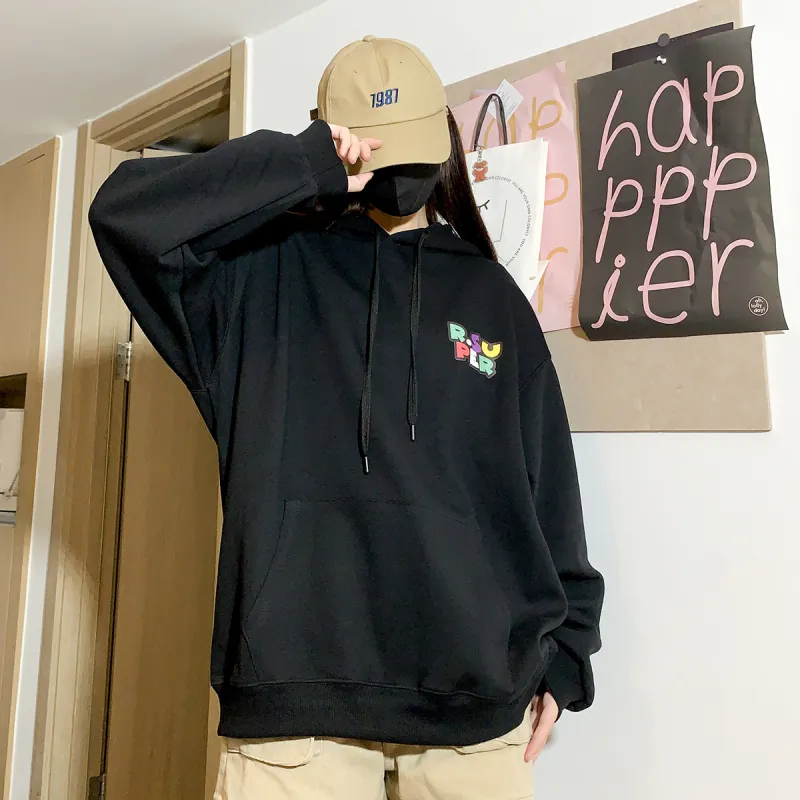 R.super X Monster Letter Co branded Series Sweatshirts Unisex-3