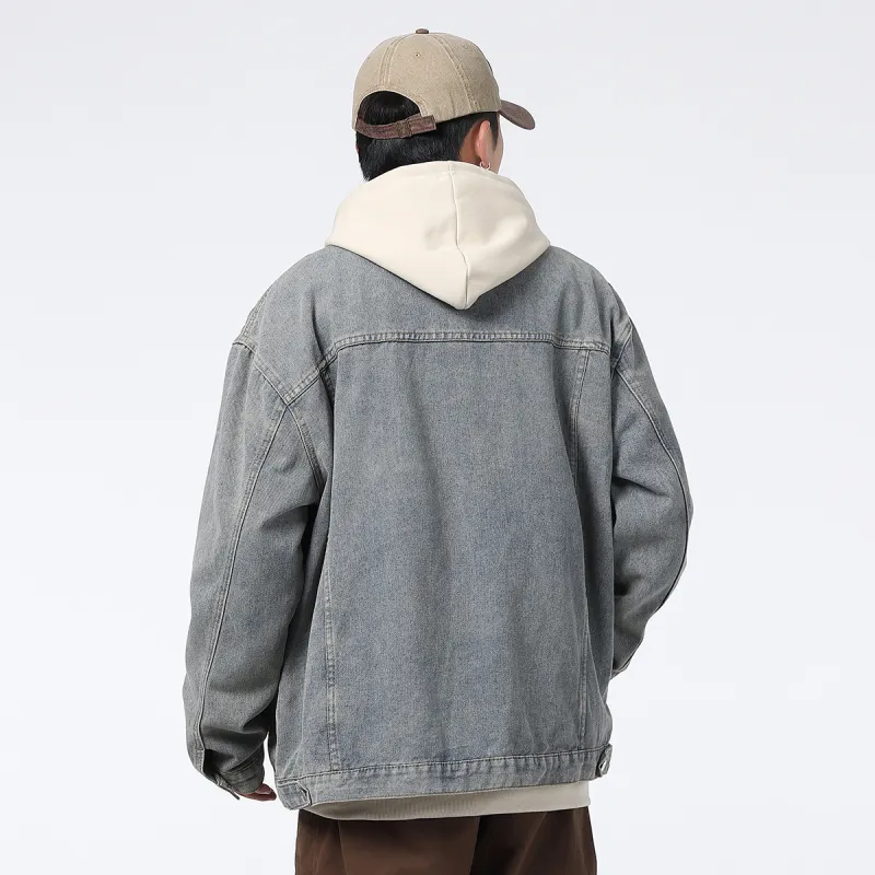 R.super Denim Jackets Unisex-5