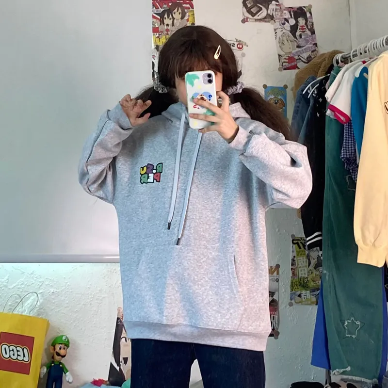 R.super X Monster Letter Co branded Series Sweatshirts Unisex-12