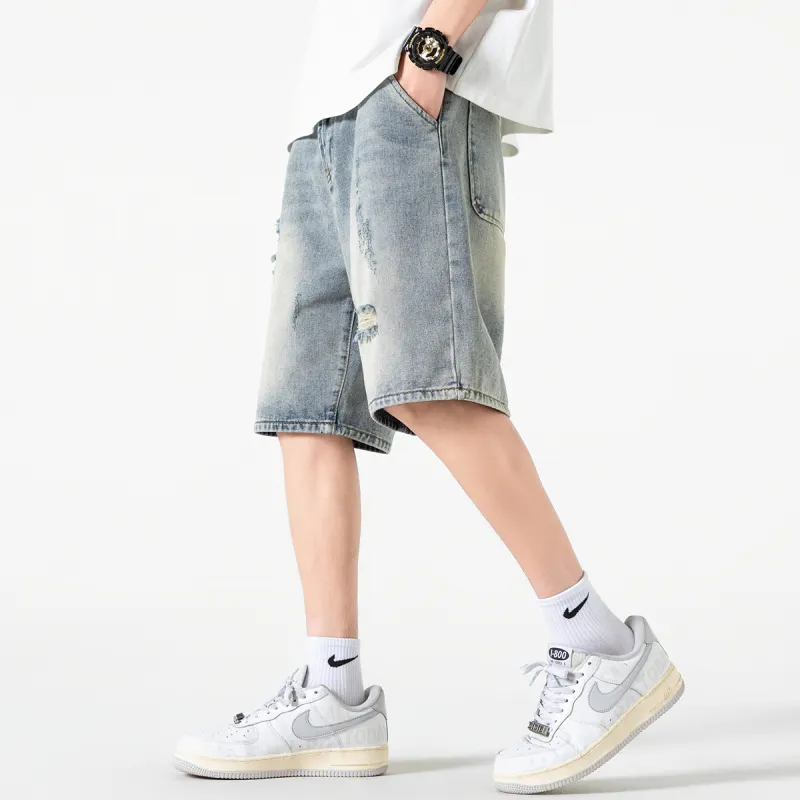 R.super Denim Shorts Unisex 2 Pack-17