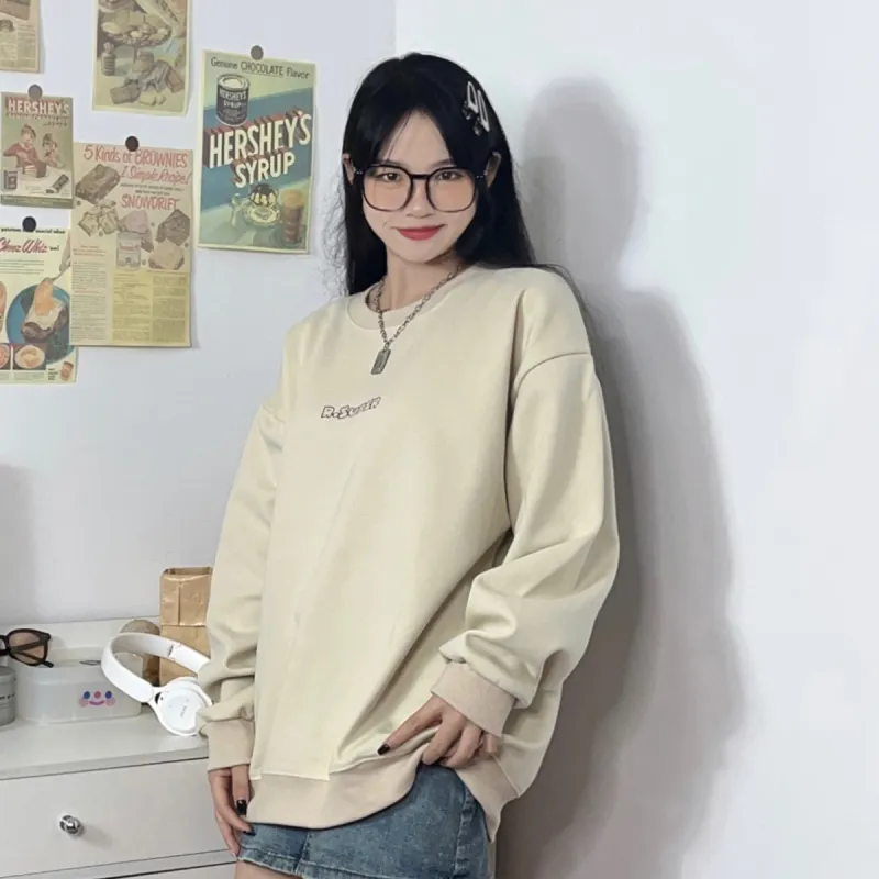 R.super X Monster Letter Co branded Series Sweatshirts Unisex-17