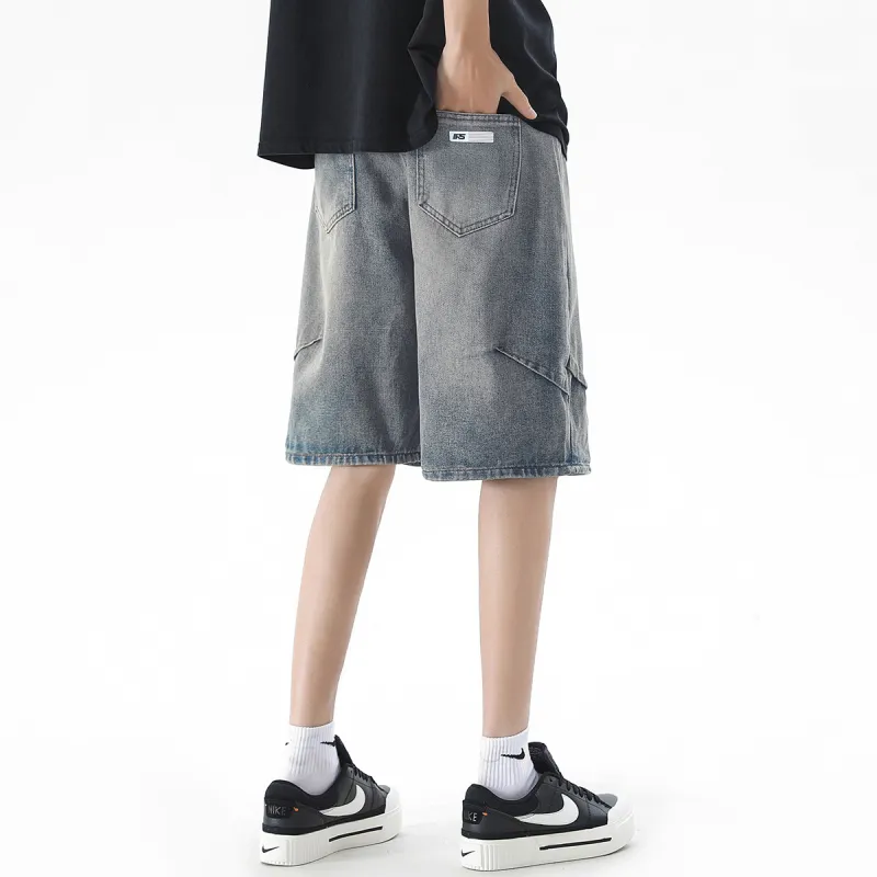 R.super SS24 Denim Shorts Unisex-20