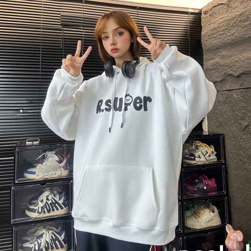 R.super x Monster Letter Sweatshirt Unisex-9