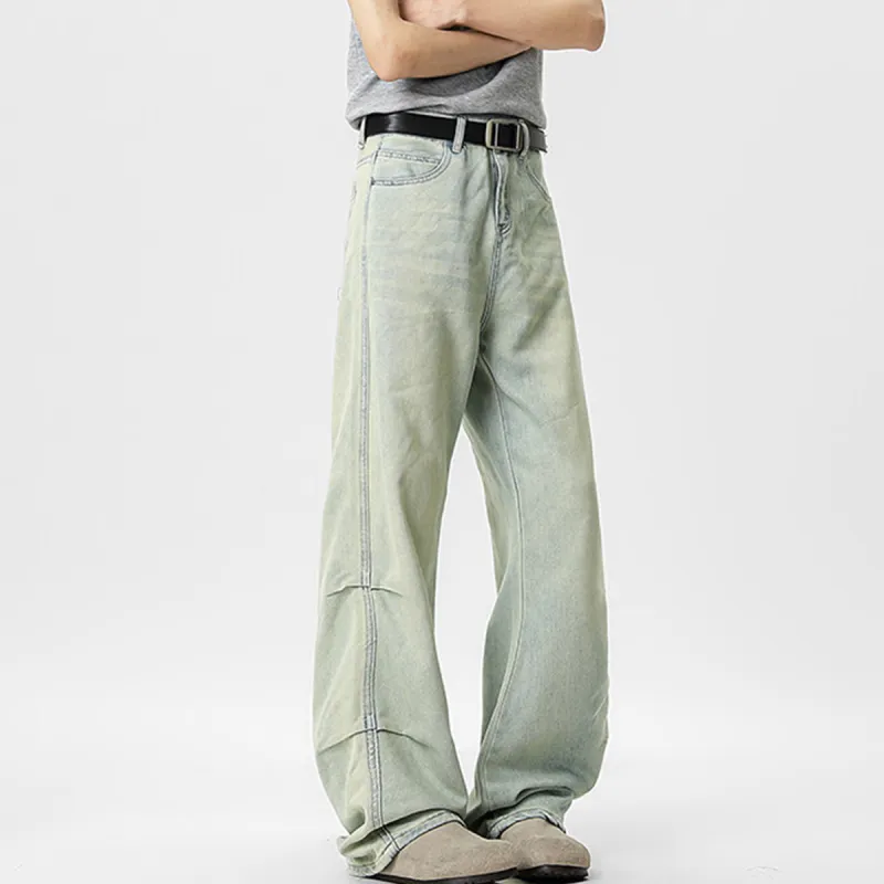 R.super Jeans Unisex Yellow Mud-2