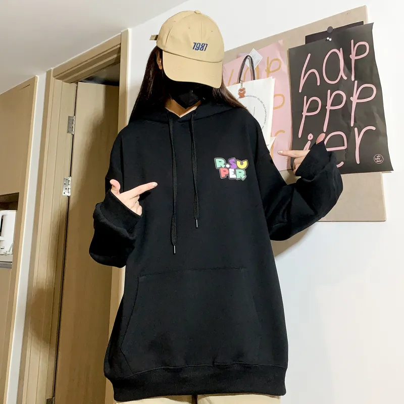 R.super X Monster Letter Co branded Series Sweatshirts Unisex-2