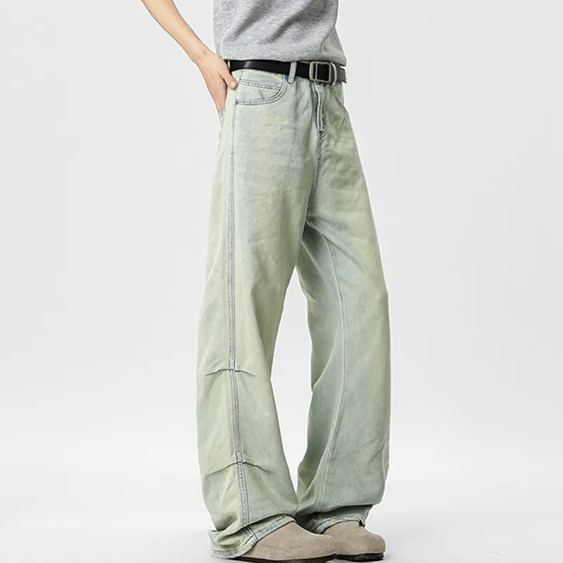 R.super Jeans Unisex Yellow Mud-1