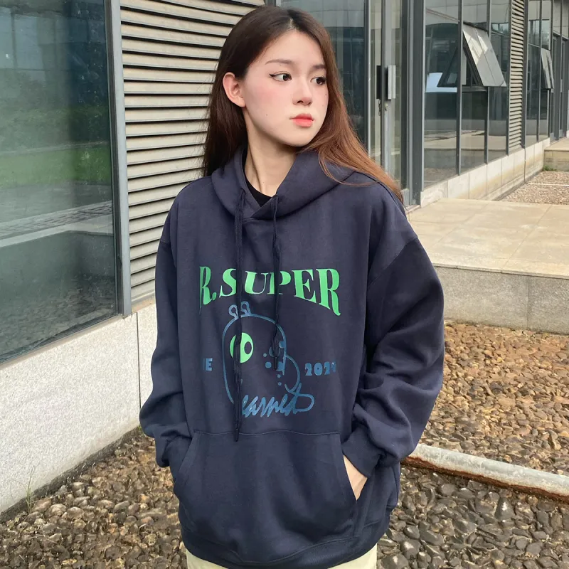 R.super X Monster Letter Co branded Series Sweatshirts Unisex-15