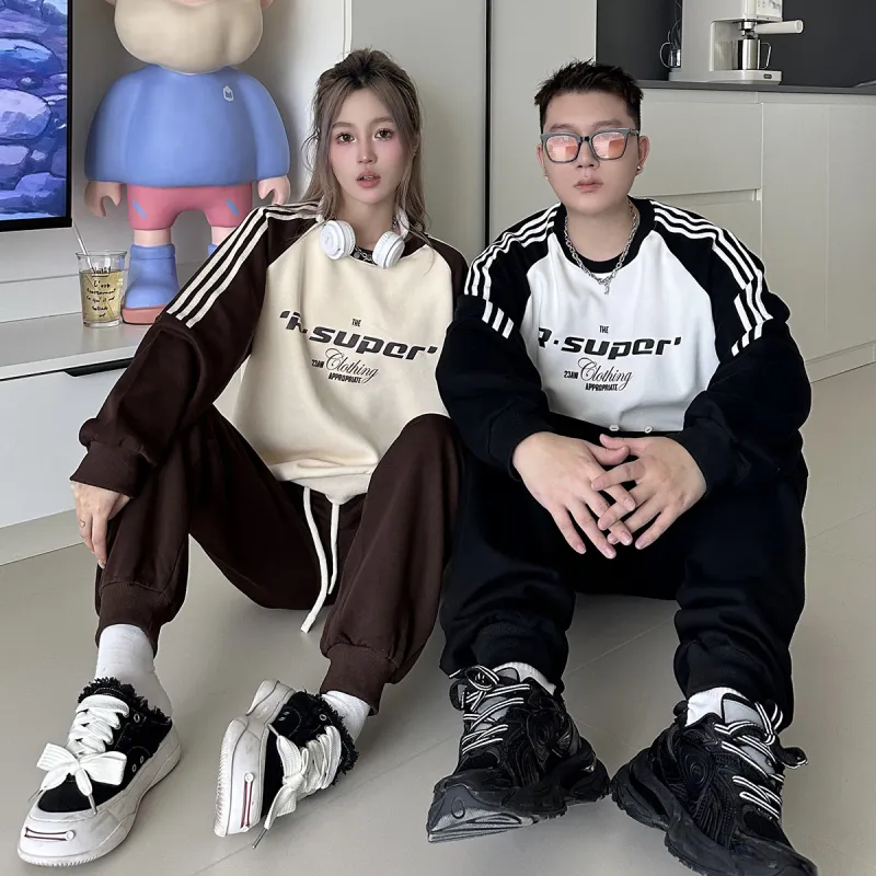 R.super Sweatshirt Sets Unisex-6