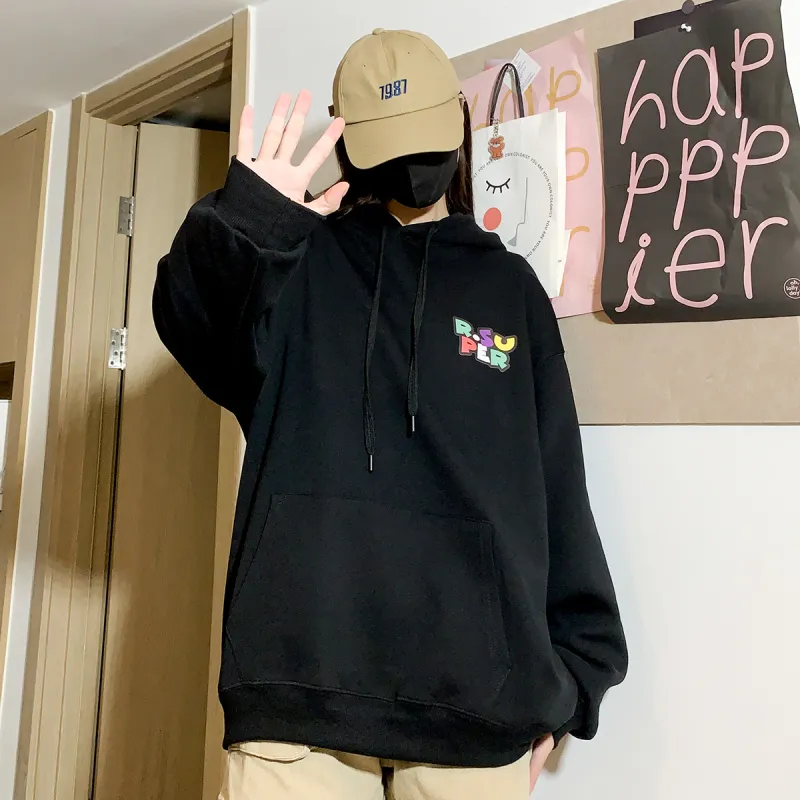 R.super X Monster Letter Co branded Series Sweatshirts Unisex-4