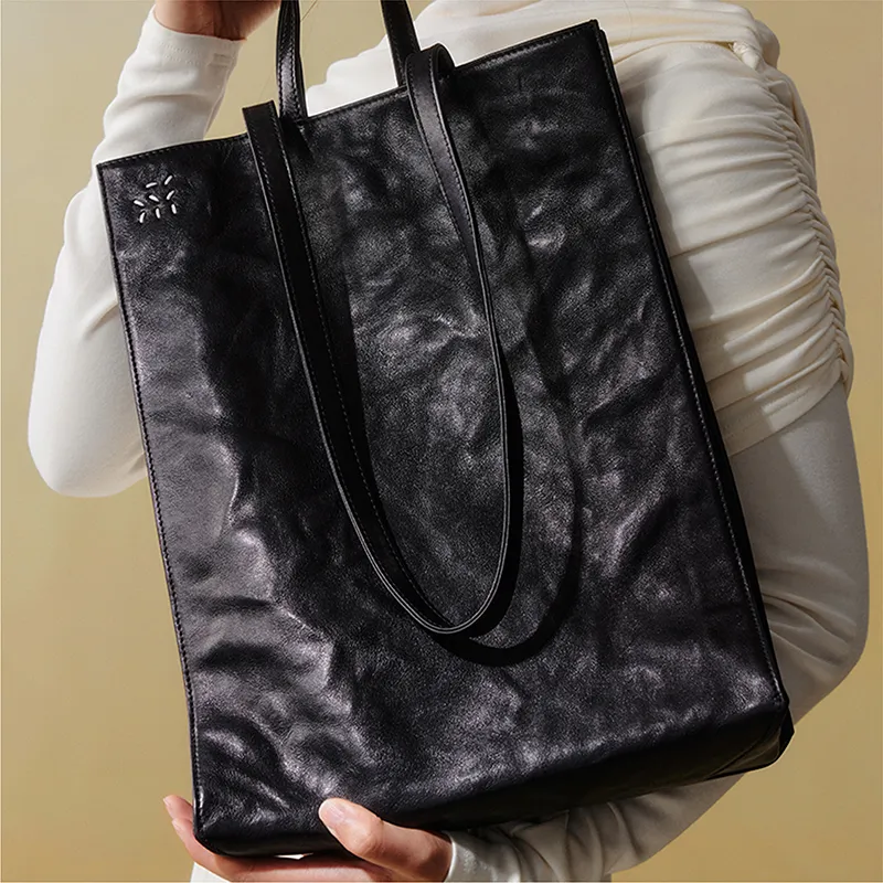 SUPERMERCY Xiyu Series Handbags Ink Black-4