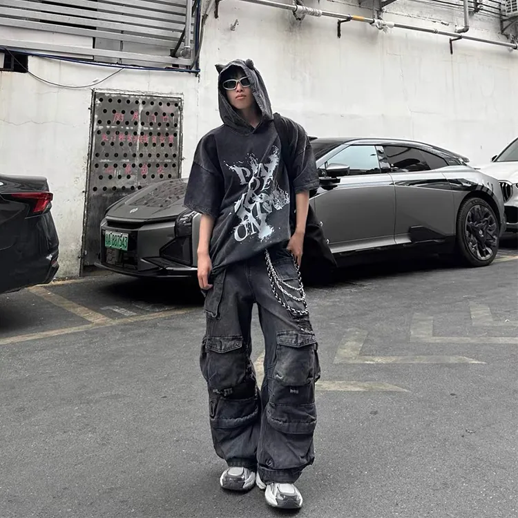 ALIEN BANG Alloy Pants Chains Unisex-4