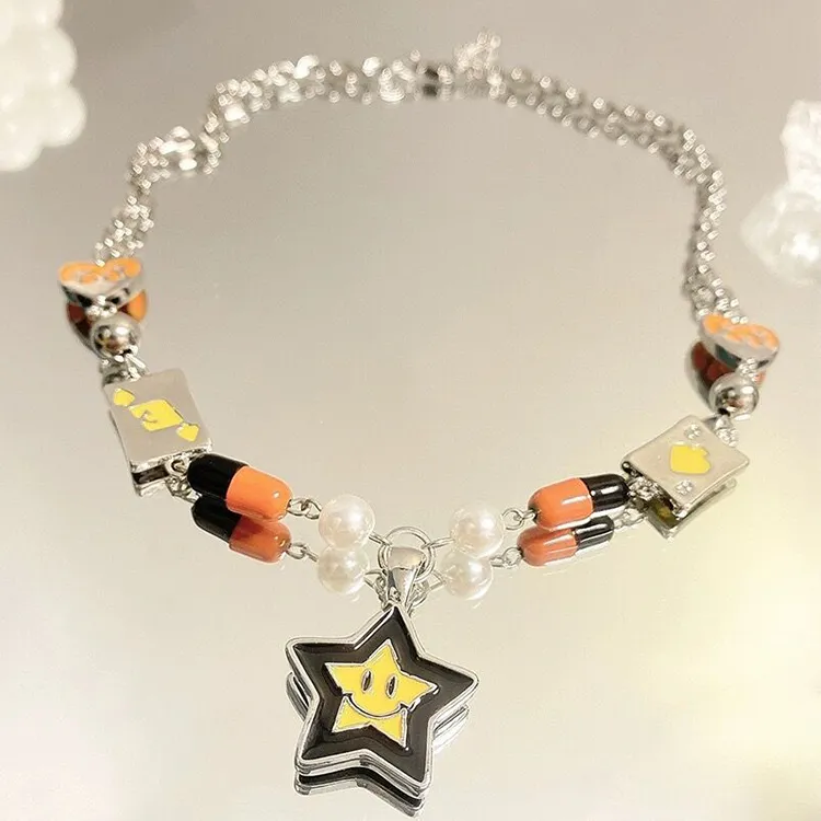 ALIEN BANG Alloy Necklaces Men's-2