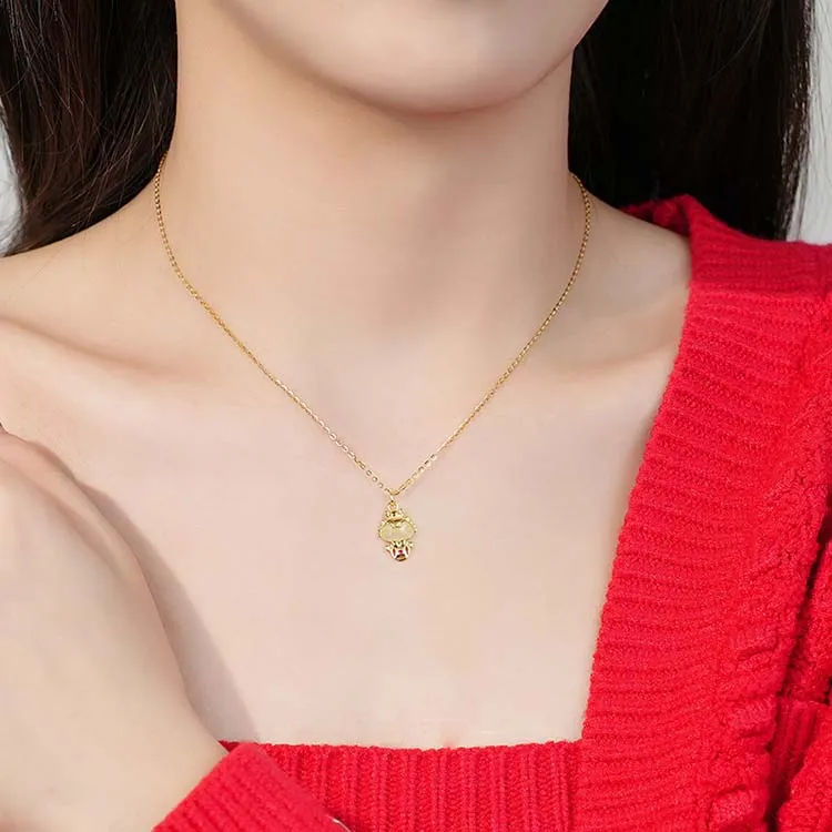 ALIEN BANG Chalcedony Necklaces Women's-2