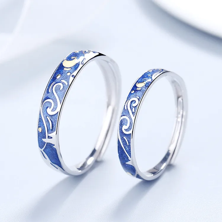 ALIEN BANG S925 Silver Rings Unisex-3